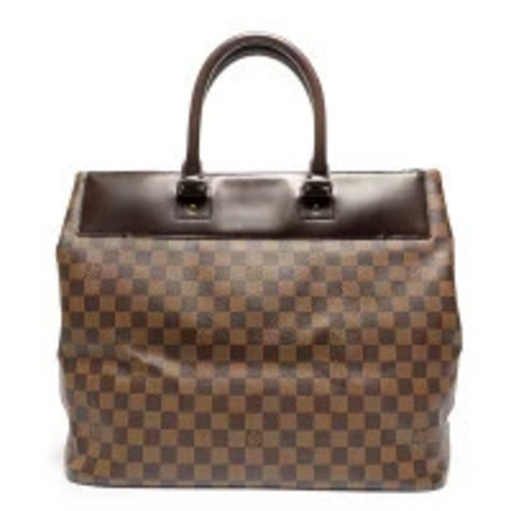 Louis Vuitton Damier Greenwich Boston Bag Brown